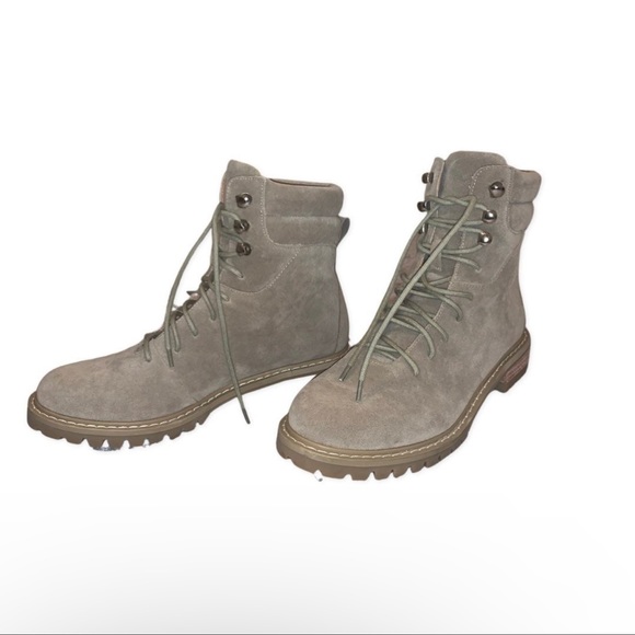 VICI Faux Suede Lace Up Boot - Picture 4 of 8